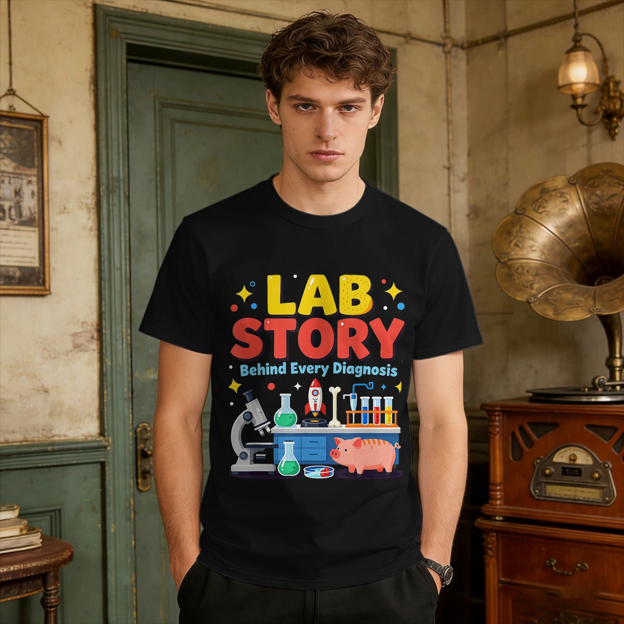 Medical Laboratory Technician - 남성용 의료 실험실 기술자 팀 랩