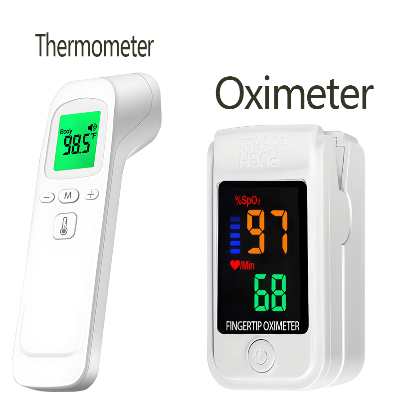 Pulse Oximeter - 디지털 이마 온도계 전자 비접촉식 임상