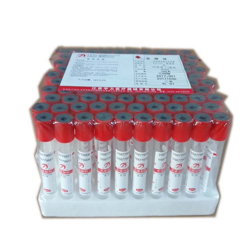 Blood Collection Tube - 100 개/몫 3ml 5ml 10ml 일회용