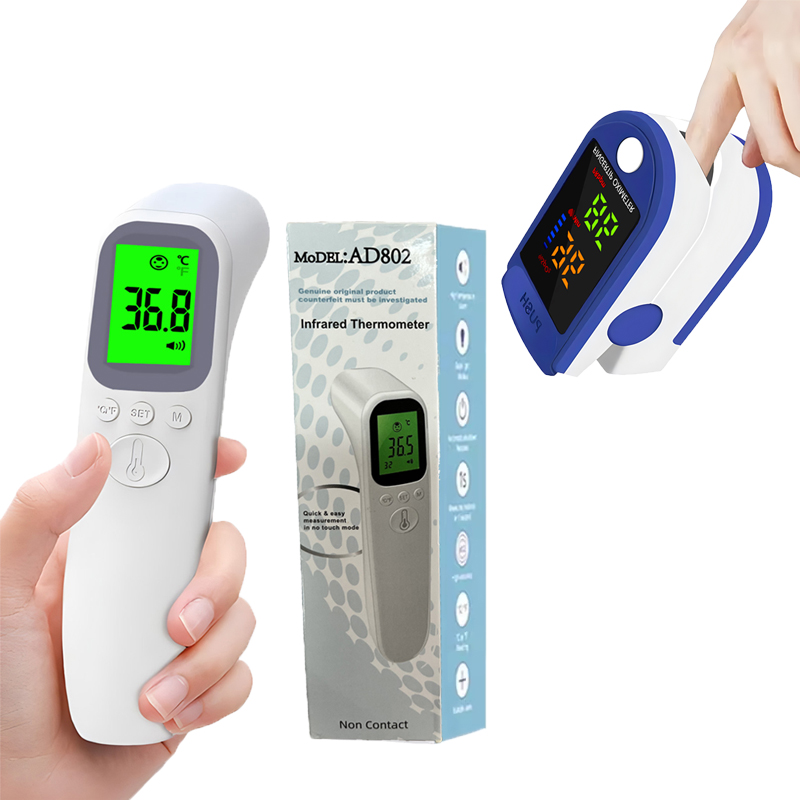 Pulse Oximeter - 의료 건강 모니터링 도구 디지털 온도계