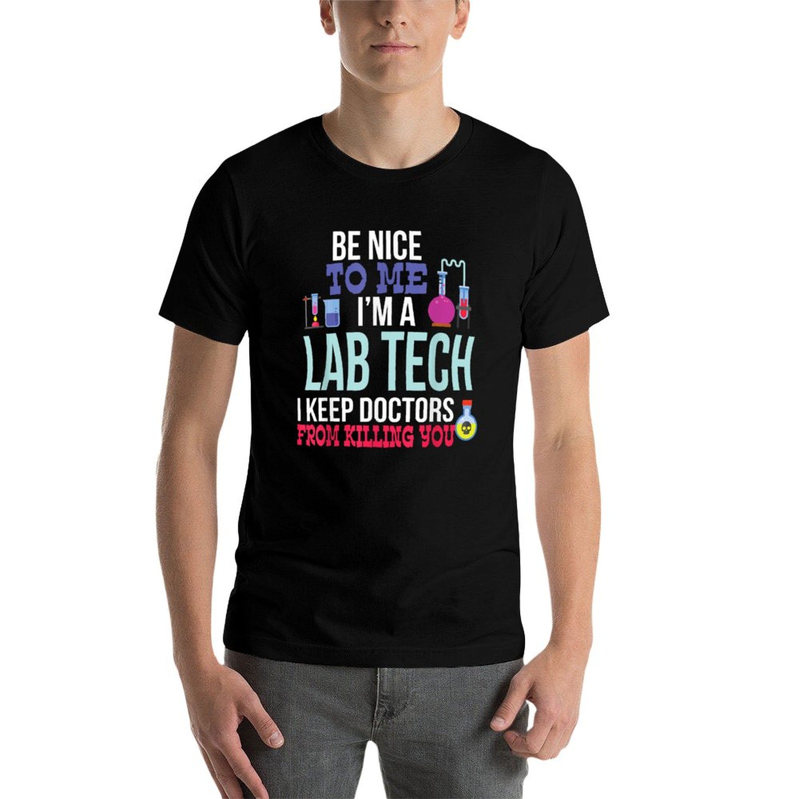 재미있는 의료 실험실 기술자 실험실 기술자 티셔츠 휴일 - Medical Laboratory Technician 리뷰 및 가격