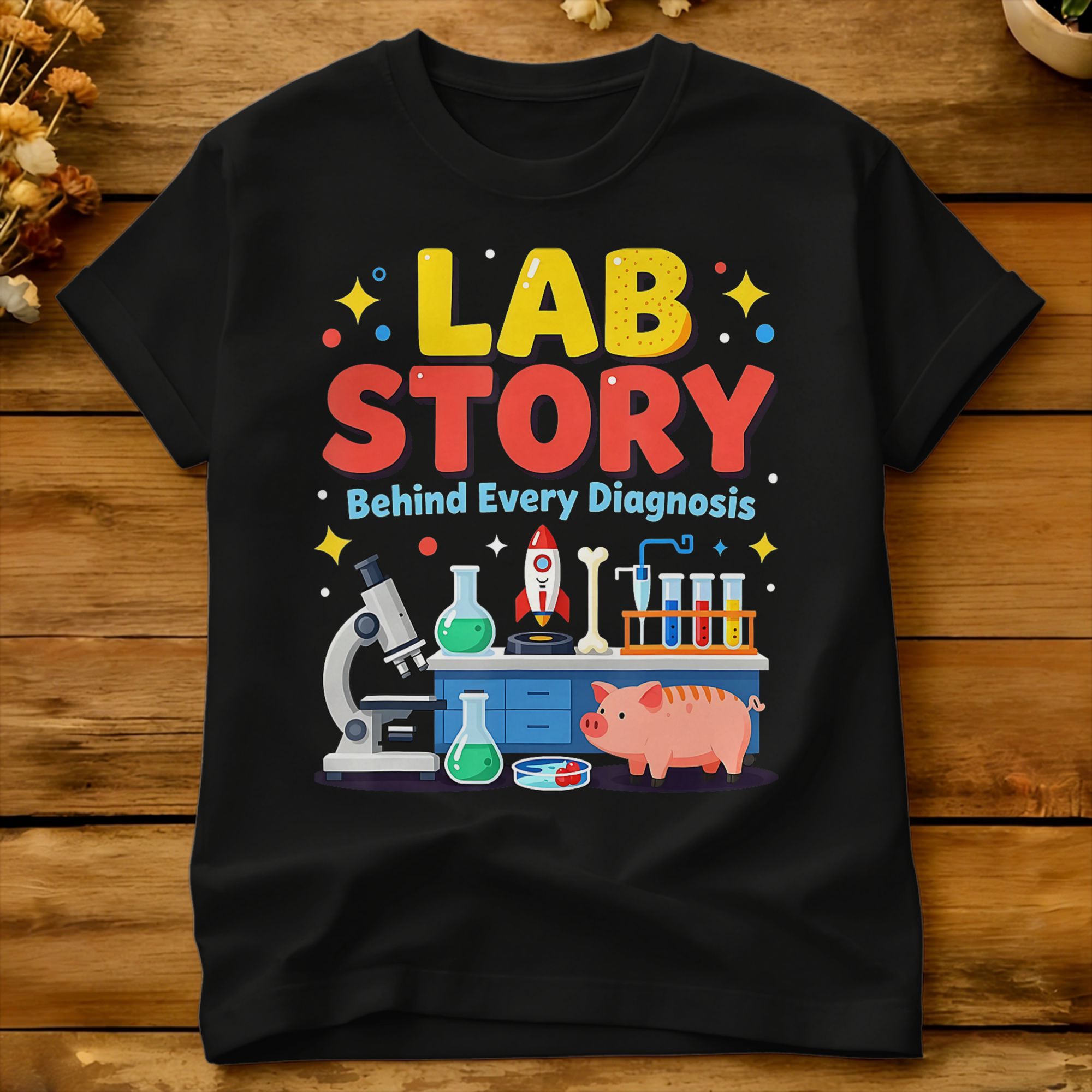 남성용 의료 실험실 기술자 팀 랩 스토리 위크 티셔츠  - Medical Laboratory Technician 리뷰 및 가격