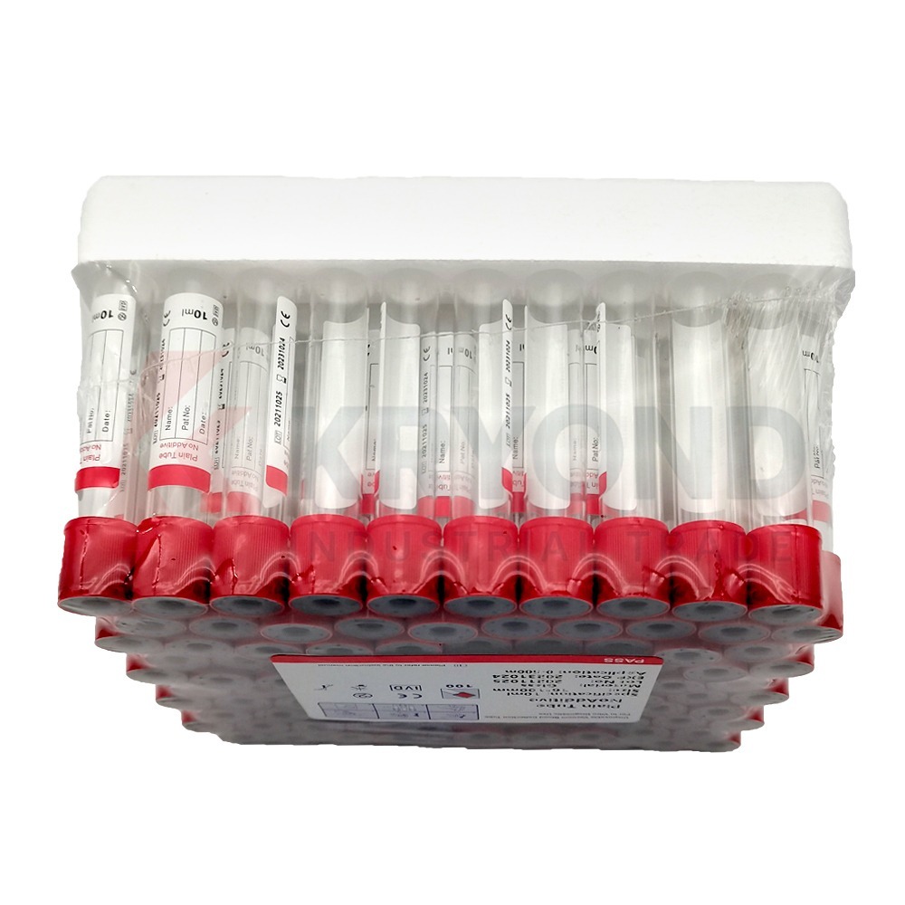 100개 의료용 무첨가 플레인 튜브 플라스틱 진공 혈액 - Blood Collection Tube 리뷰 및 가격