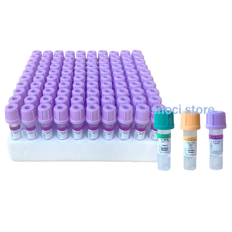 100pcs 멸균 마이크로 혈액 수집 튜브 0.5ml  - Blood Collection Tube 리뷰 및 가격