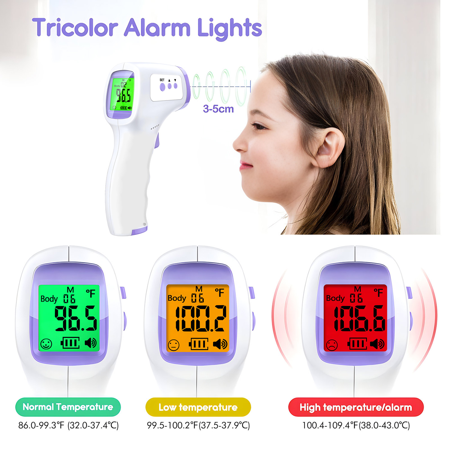 의료용 체온계 백라이트 비접촉식 디지털 발열 체온계 측 - Pulse Oximeter 리뷰 및 가격