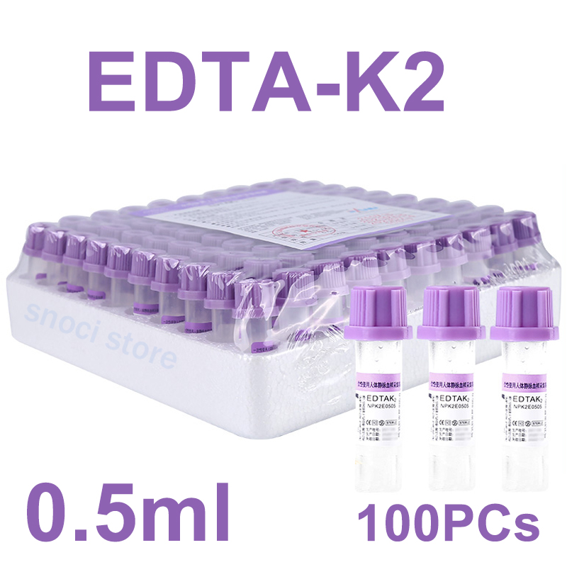 EDTAK2 보라색 캡이있는 멸균 마이크로 혈액 수집  - Blood Collection Tube 리뷰 및 가격