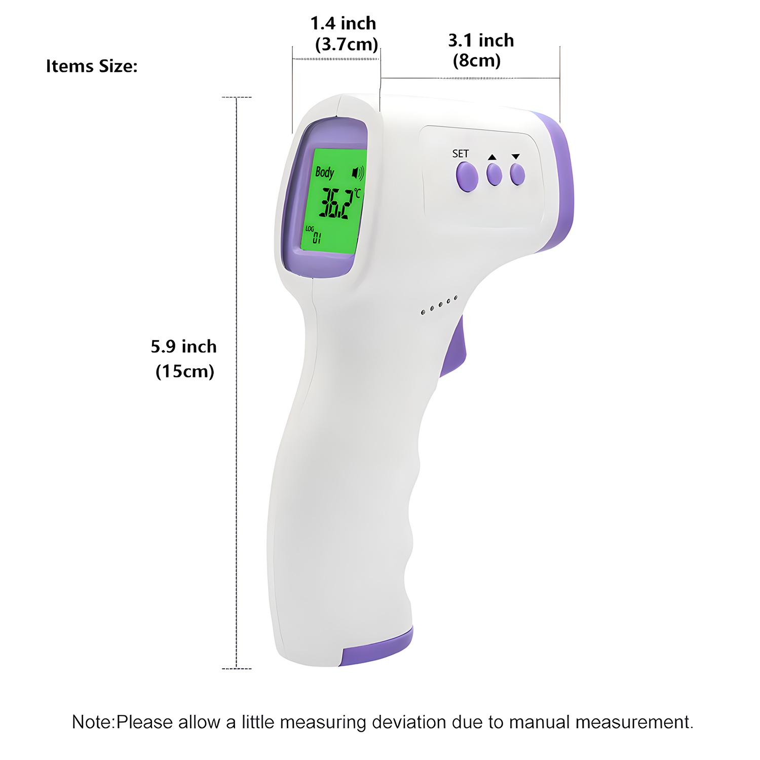 디지털 적외선 이마 온도계 비접촉식 체온 측정 의료용  - Pulse Oximeter 리뷰 및 가격